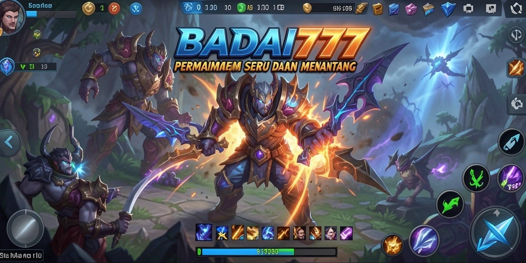 Gameplay seru dari BADAI777 yang penuh aksi.