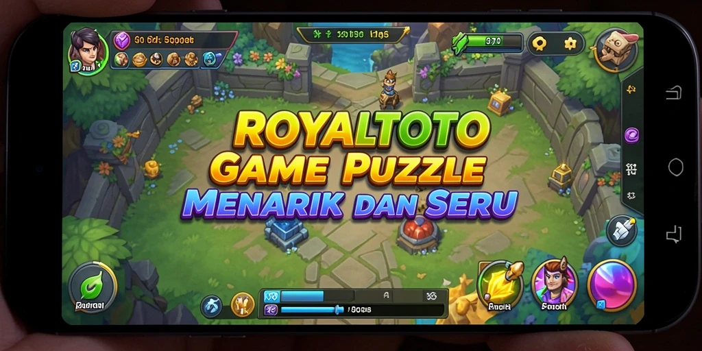 Tangkapan layar gameplay ROYALTOTO menunjukkan tantangan Puzzle yang menarik.
