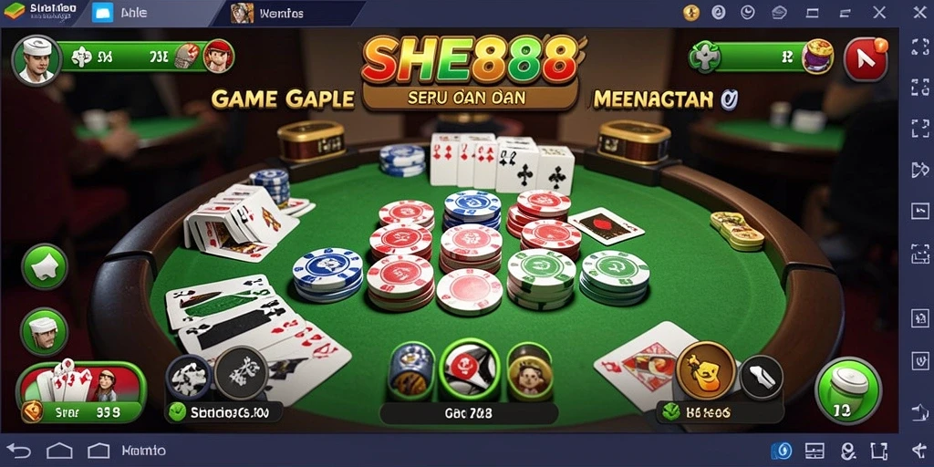 Screenshot gameplay SHE888 yang menarik dan menyenangkan.